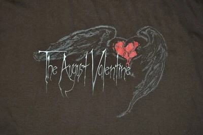 t-shirt large the august valentine rock band austin texas 22.5 inches pit 2 pit Foto 1 de 3