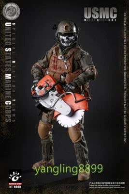 KING'S TOY 1:6 Scale U.S. Marine Corps Soldier Special Reaction Team Figure 30cm - Image 1 of 4