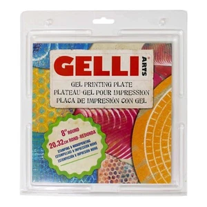 Gelli Arts Gel Printing Plate 8in Round - Picture 1 of 5