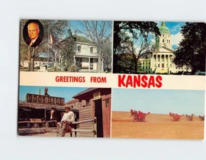 Postkarte Grüße aus Kansas - Bild 1 von 2