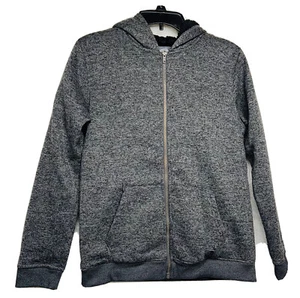Buffalo David Bitton Size L (14-16) Boys Gray Full Zip Hoodie Jacket  - Picture 1 of 10