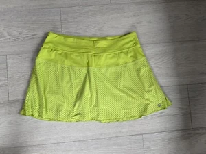 Lija Athletic ~ golf tennis pickleball skort ~ Lime Green, Neon Yellow ~ EUC ~ L - Picture 1 of 8