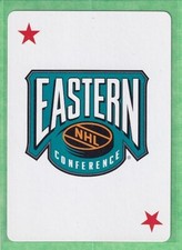 1997-98 Bicycle NHL Hockey Aces Playing Cards #East NHL Eastern Conference Logo