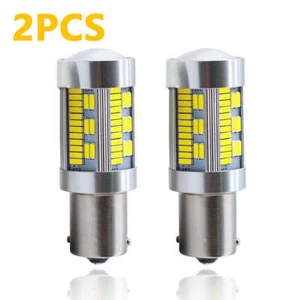 2X BA15S LED For All Holden Commodore VE Super Reverse Light 12V Bright White - Picture 1 of 8