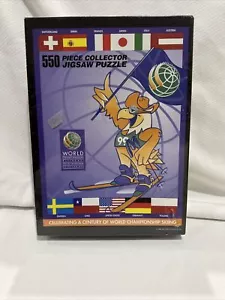 1999 ALPINE SKI CHAMPIONSHIP 550 PIECE SEALED COLLECTOR PUZZLE VAIL BEAVER CREEK - Picture 1 of 9