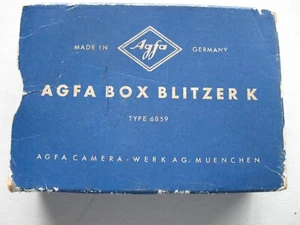 VINTAGE FLASHLIGHT for AGFA BOX CAMERA -MADE IN GERMANY - Picture 1 of 5