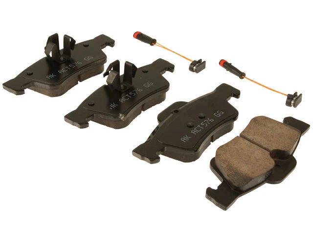 Juego de pastillas de freno traseras para Mercedes R550 2008 Akebono 43432SD EURO ultra premium Foto 1 de 2