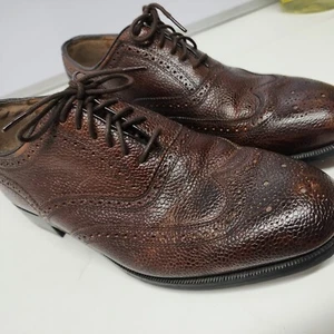 Punta de ala vintage Florsheim Royal Imperial talla 11 D Stratford - Imagen 1 de 18