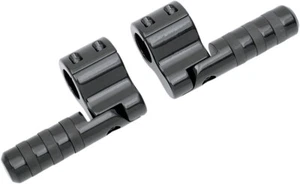 Lindby Black Anodized Clamp-On Wide Band Footpegs BL815 - Picture 1 of 1