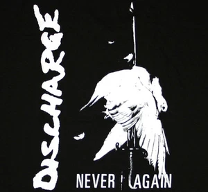 DISCHARGE - NEVER AGAIN 7" SINGLE RE ISSUE NEW MINT UNPLAYED - Picture 1 of 1