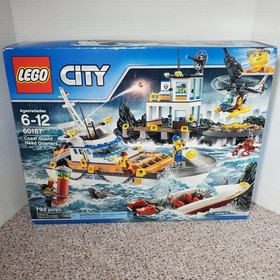 Lego City 60167 Coast Guard Head Quarters Retired Set New Some Box Damage