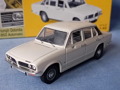 Vanguards 1:43 Triumph Dolomite 1850 Automatic - White - Ltd Edt - VA05305. - Image 1 of 4