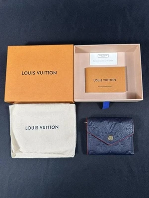 Louis Vuitton Zoe Wallet Marine Rouge Compact Rare Discontinued Top-Handle Purse - Image 1 of 4