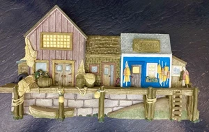 Brian Baker Deja Vu Collection #1408 Get Hooked Wall Plaque Sculpture - Picture 1 of 8