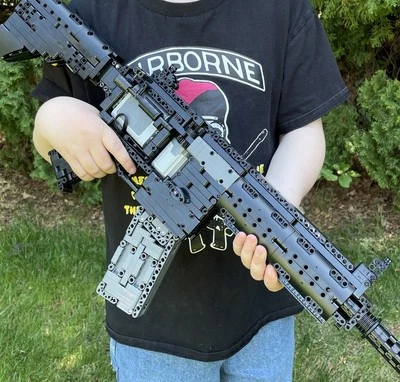 Building Blocks Military M416 Rifle Guns Bricks Model Kid Toys NEW IN BOX - Image 1 of 4