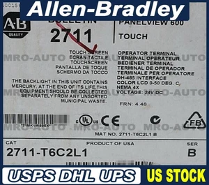 New AB 2711-T6C2L1 PANELVIEW 600 Séries B Ecran Tactile DH-485 24VDC - Picture 1 of 23