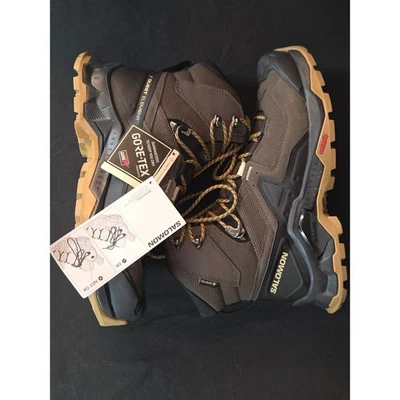 Salomon Quest Element GTX Botas de Senderismo para Hombres Talla 8.5 Impermeables Zapatos de Trail ¡Nuevos! Foto 1 de 4