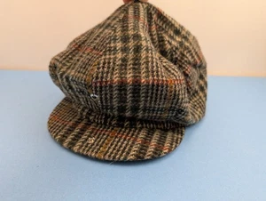 Sombreros Miller de periódico para hombre Tweed con pasador a presión talla 7 1/2 - Imagen 1 de 13