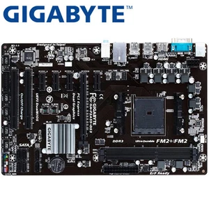 GIGABYTE GA-F2A55-DS3 Motherboard AMD A55 DDR3 Socket FM2 ATX w/ IO Shield - Picture 1 of 1