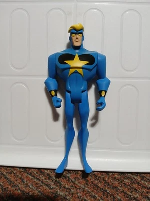 Figura de acción suelta JLU STARMAN azul 4" Mattel DC Justice League Unlimited años 2000 Foto 1 de 2