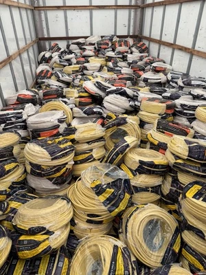 COPPERWELD Alambre 10/2 Blanco Tierra 600V 250F ALUMINIO REVESTIDO DE COBRE Lote de 10 2500F Foto 1 de 2