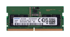  Samsung SO-DIMM 8 GB DDR5 1Rx16 5600 MHz PC5-44800 M425R1GB4BB0-CWM Samsung SemiC - Foto 1 di 3