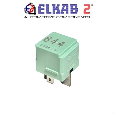 Relais 644 12V, 4H0 951 253 Audi, VW Seat Skoda, V23136-J0006-X079 ORIGINAL - Photo 1/4