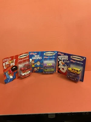 Matchbox Kellogg's Collection Twin Packs. 3 Different Packs - Image 1 of 4