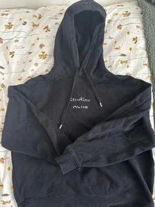Acne Studios oversized broken logo hoodie size M — fits L/XL - Picture 1 of 5