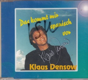 -0088- Klaus Densow - Das kommt mir spanisch vor - Maxi-CD- vg+ - mit Autogramm - Bild 1 von 1
