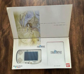 Bandai WonderSwan Wonder Swan WS Color Console Final Fantasy Bundled Ver