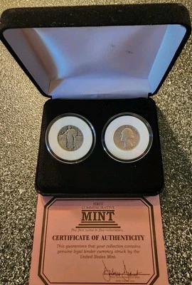 1930 Standing Liberty & 1932 Washington Quarter Set  - Image 1 of 4