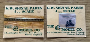 Vintage 4mm OO Gauge Model Railway Signal Parts by The Q Model Co - NOS NIP - Picture 1 of 1