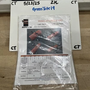 York Basic Line Landscape Rakes Manual MT2/MR2/MR3 - Picture 1 of 3