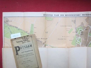 Neuester Führer durch Potsdam und Umgebung. Mit einem grossen colorirten Plane u - Picture 1 of 1