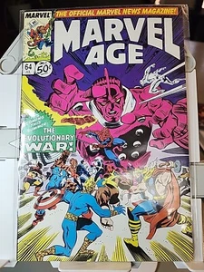Marvel Age #64 July 1988 - Picture 1 of 5