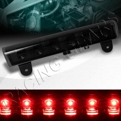 LENTE NEGRA/HUMO LED TERCERA LUZ TRASERA FRENO AJUSTE 00-06 GMC YUKON XL 1500 2500 Foto 1 de 4