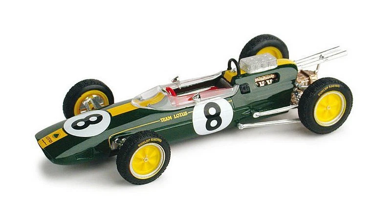 Lotus 25 Winner GP Italy 1963 Jim Clark World 1:43 BRUMM R332-UPD - Immagine 1 di 1