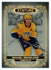 2022-23 Upper Deck Stature Mikael Granlund Nashville Predators #82