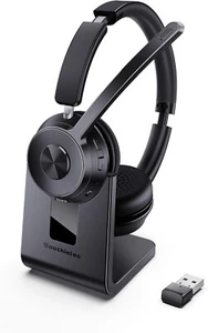 🔥SoothieLec KH53 Wireless Bluetooth Headset w/ Noise Cancelling Mic NO STAND🔥 - Picture 1 of 10