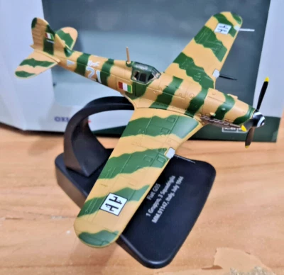 Fiat G55 Centauro  1 Gruppo Caccia 1944 - Scala 1:72 Die Cast - Oxford Aviation - Immagine 1 di 4