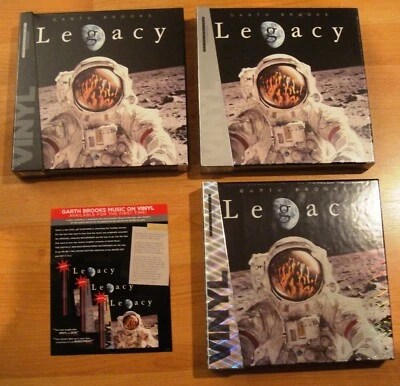 GARTH BROOKS Legacy Collection ALL 3 NUMBERED BOX SETS 21 LPs + 21 CDs FREE SHIP Foto 1 de 4