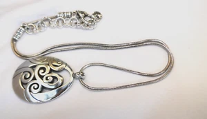 Brighton Mingle Silver Pendent Necklace - Picture 1 of 2
