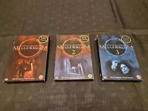 Millennium Series 1 2 3 Complete DVD box sets GOOD CONDITION - Picture 1 of 8