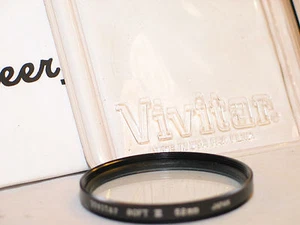 VIVITAR 52mm SOFT III filter w/ case MINT - Picture 1 of 2