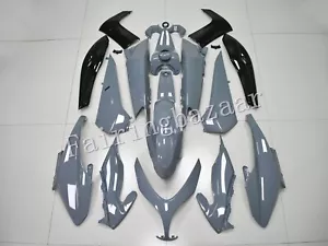 Fit for 2008-2011 TMAX500 Nardo Gray Black ABS Injection Bodywork Fairing Kit - Picture 1 of 9
