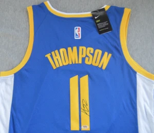 Klay Thompson Autographed Signed Jersey PSA COA Golden State Warriors NBA - Picture 1 of 7