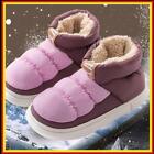 Platform Snow Boots Comfortable Plush Lining Shoes Thermal Slip On for Men Women