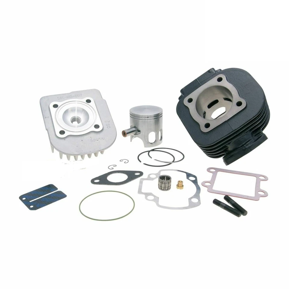 Groupe Thermique Polini Ø 47 Cylindre Piston Tête 75cc Yamaha Slider 50 2T - Photo 1/1