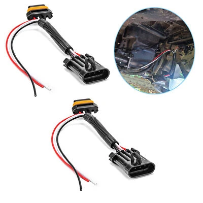 2PCS Tail Light Power Harness For Polaris General 1000/XP 1000/4 1000 XP Whips - Image 1 of 4